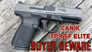 CANIK TP9SF Elite Worth it? Yes.