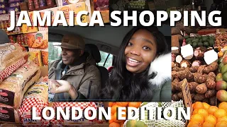 JAMAICAN FOOD SHOPPING IN BRIXTON || COST OF LIVING IN LONDON