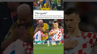 Perisic agradeceu Neymar pelo carinho com seu filho #shorts #youtubeshorts #copadomundo #neymar