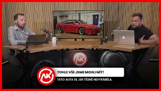 Auta, která se těsně nedostala do sériové výroby! Od Roomsteru po BMW M8! Podcast Michala a Ondry#62