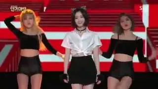 Lee Yoo Bi Performing Like a Cat (AOA)