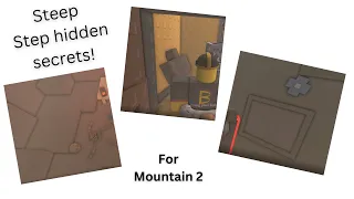 Steep Step Hidden Secrets and stuff! (Caves,ladder and more!)