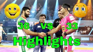 Highlights Patna pirates vs Jaipur pink Panther Pro Kabaddi 2019