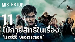 11 อันดับของไม้กายสิทธิ์ในเรื่อง ‘แฮร์รี่ พอตเตอร์’ ว่าของใครเจ๋งสุดในโลกเวทมนตร์