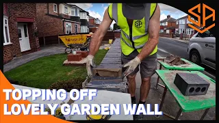 GARDEN WALL RE BUILD PART 2