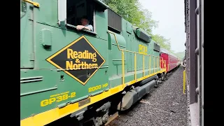 Passenger Car Ride on the Reading & Northern RR.