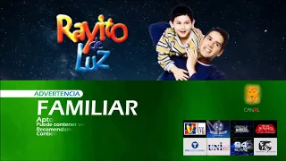 FIn Nubeluz e inicio Rayito de Luz - Señal Principal Canal A (25/12/2018 17:00)
