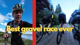 BEST GRAVEL RACE EVER! hard gravel racing on an awesome route