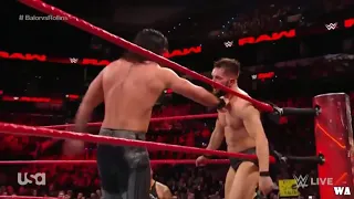 Seth Rollins vs Finn Balor Raw 18 Highlights