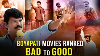 Every Boyapati Srinu Movie Ranked , Bad to Good | Akhanda, Simha, Bhadra | Boyapati Srinu | Thyview