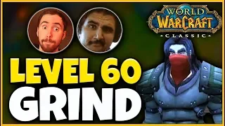 ESFAND - THE LEVEL 60 GRIND CONTINUES (SLEEP DEPRIVED FT. ASMONGOLD) - Classic WoW