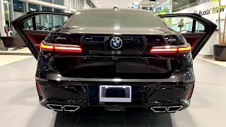 2023 BMW 760i xDrive Carbon Black Metallic 536HP | In-Depth Review Walk Around