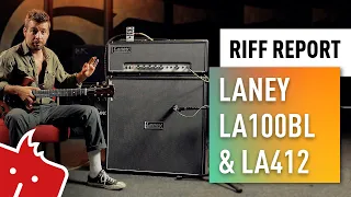 Laney LA100BL & LA412 - Tony Iommi's Limited Edition Rig // RIFF REPORT