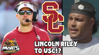 Oklahoma University Coach Lincoln Riley To USC (Pittsburgh Steelers Zach Banner Reaction)