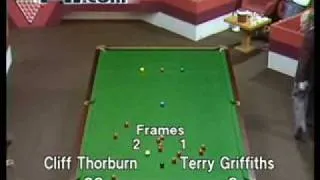 147 Maximum Snooker Break - Thorburn vs Terry Griffiths