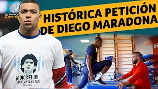 La histórica petición de Diego Maradona ¡por Kylian Mbappé! | Telemundo Deportes