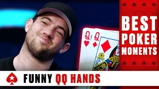 FUNNIEST poker hands with POCKET QUEENS ♠️ Best Poker Moments ♠️ PokerStars