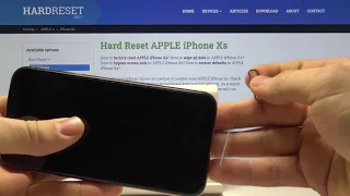 iPhone XS — Как вставить Сим-карту в телефон?