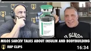 RBP CLIPS   THE USE OF INSULIN IN THE SPORT OF BODYBUILDING   FOUAD ABIAD & MILOS SARCEV