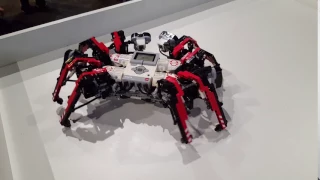 Legoworld 2016 Utrecht, Spider Robot at LEGO MINDSTORMS booth