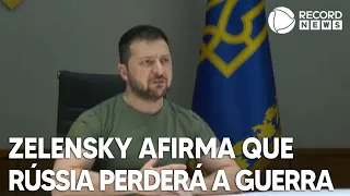 Presidente ucraniano diz que Rússia perderá a guerra