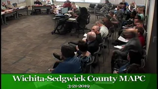 Wichita-Sedgwick County MAPC Meeting March 21, 2019