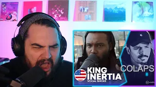 KING INERTIA 🇺🇸 - Vocal Smoke & Colaps - Can you post this only after GBB21? | Beatbox Reaction