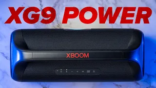 A MELHOR CAIXA BLUETOOTH que JÁ OUVI: LG XBOOM Go XG9 Power