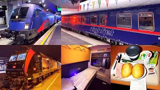 Inaugural Journey of new Orient Express Train: ÖBB Nightjet Vienna - Paris in Deluxe Sleeping Car