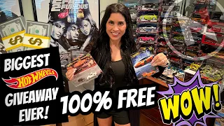 OUR BIGGEST HOT WHEELS GIVEAWAY EVER!