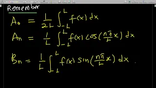 Fourier Series | Fourier sine series | Fourier cosine series