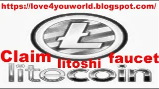 ltc topbtc club Litecoin faucet Claim 2153 litoshi every 10 minute part 3FaucetHub Withdrawal