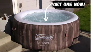 Inflatable Hot Tubs...Are They Worth It? (3 Month Review of Coleman Saluspa)