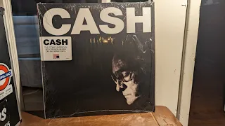Johnny Cash- American IV: The Man Comes Around vinyl record unboxing.