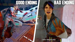 DYING LIGHT 2 All Endings (Save Mia Ending Vs Save Lawan Ending)