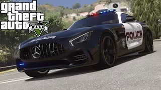 Mercedes Benz AMG GT-R 2017 - Police Cars Mod - Grand Theft Auto 5