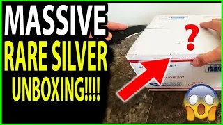 Unboxing Massive $2,558 Worth of RARE Silver! Huge Win or FAIL?!? #SilverStacking #Unboxing #Gold