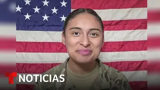 Pide respuestas la madre de una soldado latina presuntamente asesinada | Noticias Telemundo