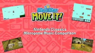 WarioWare Move It! Nintendo Classics Microgame Themes vs Originals