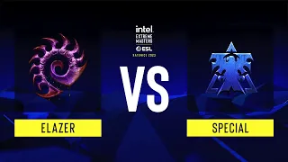 SC2 - Elazer vs SpeCial - IEM Katowice 2023 - Group C