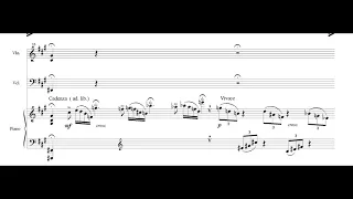 Astor Piazzolla - The Four Seasons of Buenos Aires for Piano Trio [Score-Video]