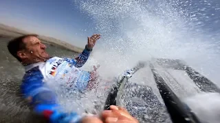 Lüderitz speedwindsurfing brutal & scary crash @95km/h | Andy Laufer | November 2018