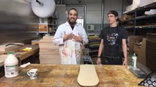 How to Build an Old School Skateboard using the Thin Air Press // Facebook Live 1