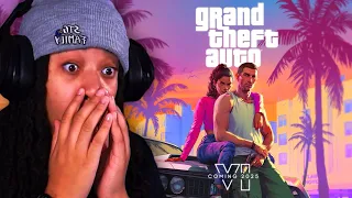 IT'S FINALLY HERE! Reacting to GTA 6 OFFICIAL TRAILER!