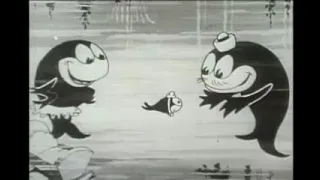 Tom and Jerry(Dick and Larry)Jolly Fish, The best cartoon of 1932