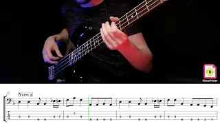 Танцы минус - Половинка Bass Cover | Табы & Ноты