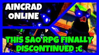 THIS SAO RPG FINALLY GOT DISCONTINUED! | Roblox | [Aincrad Online]