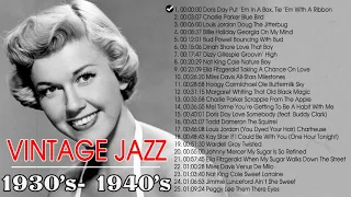 Doris Day, Ella Fitzgerald, Billie Holiday, Charlie Parker, Miles Davis  - JAZZ 1920s,30 &40s