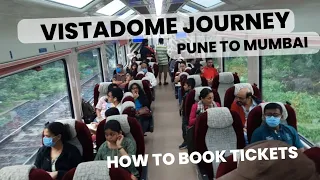 How to book Vistadome Coach | Deccan Queen | Pune to Mumbai | Family day outing |