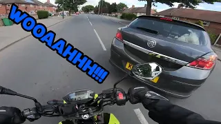 UK Bikers VS Stupid, Crazy, Bad Drivers, Near Misses and Road Rage #72 "WOOAAHHH!!!"